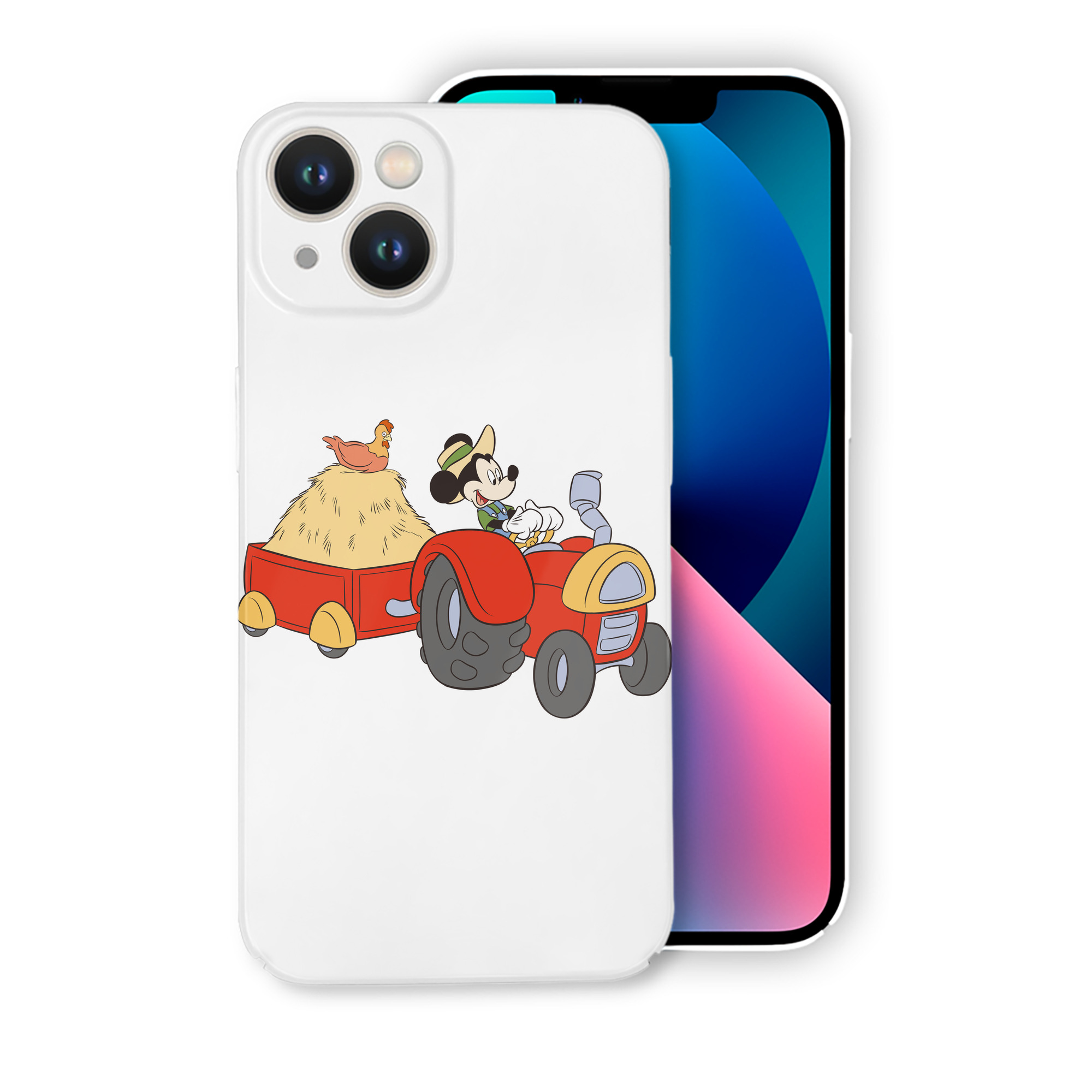 （画像用） ミッキーマウス Mickey Mouse 【iPhone 14シリーズ対応】ハードケース